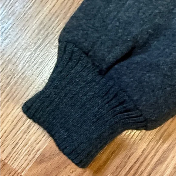 Moda International Dark Gray Pea Coat - Picture 3 of 10